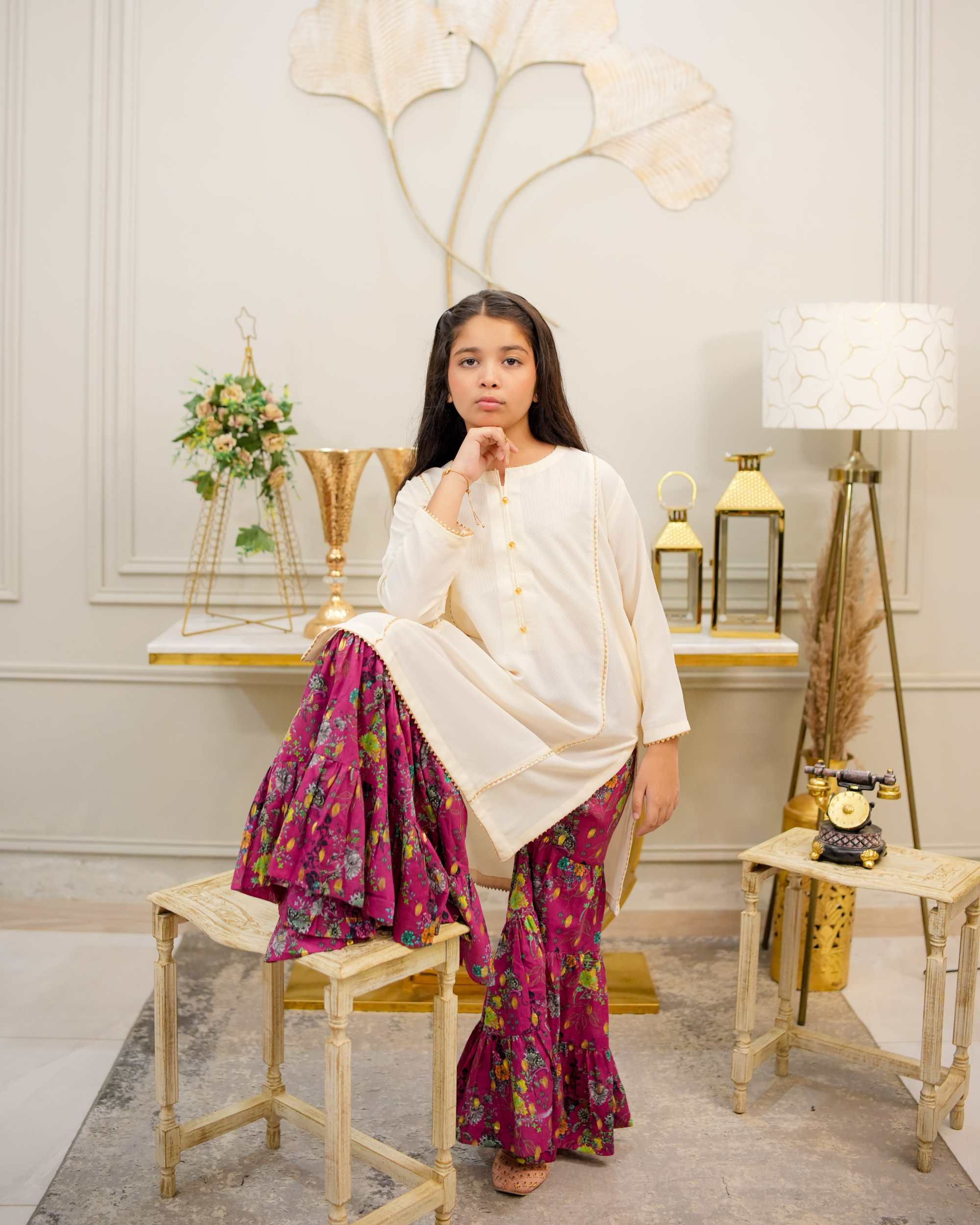 Ivory Rust Gharara