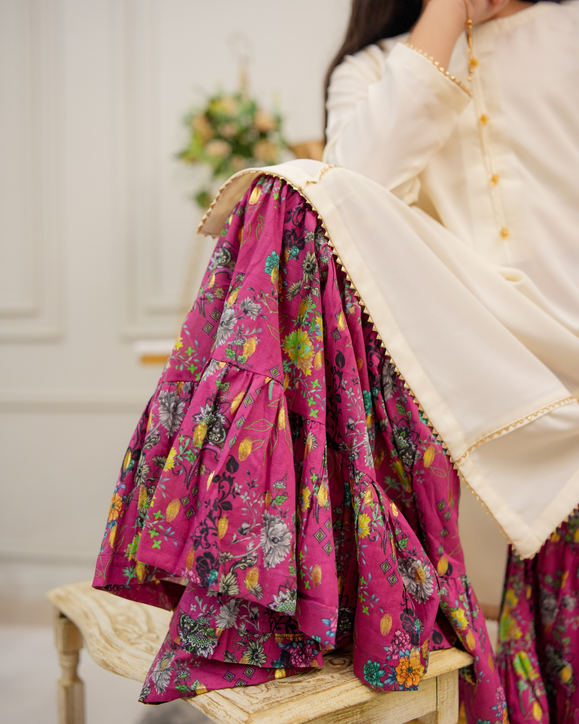 Ivory Rust Gharara