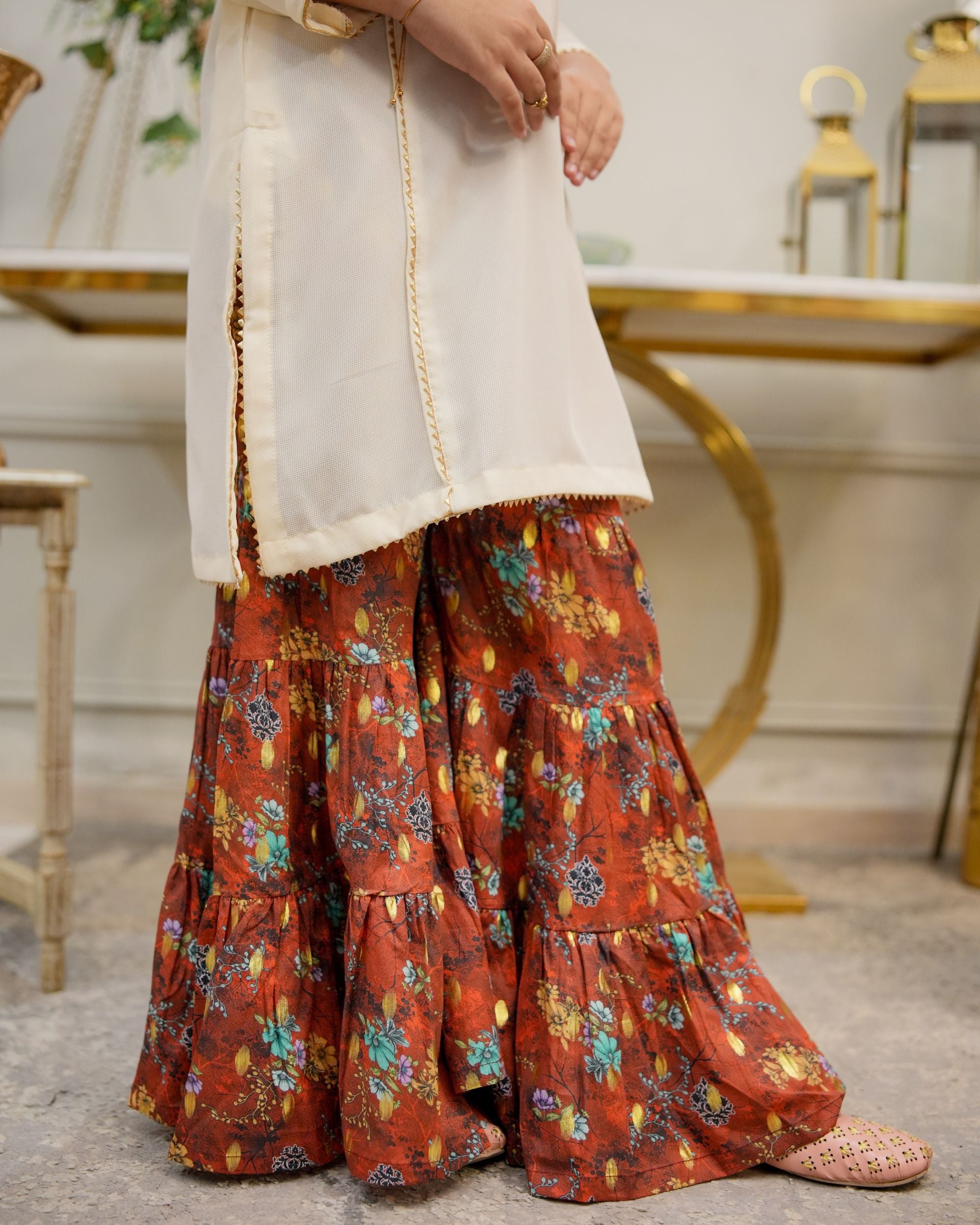 Ivory Rust Gharara