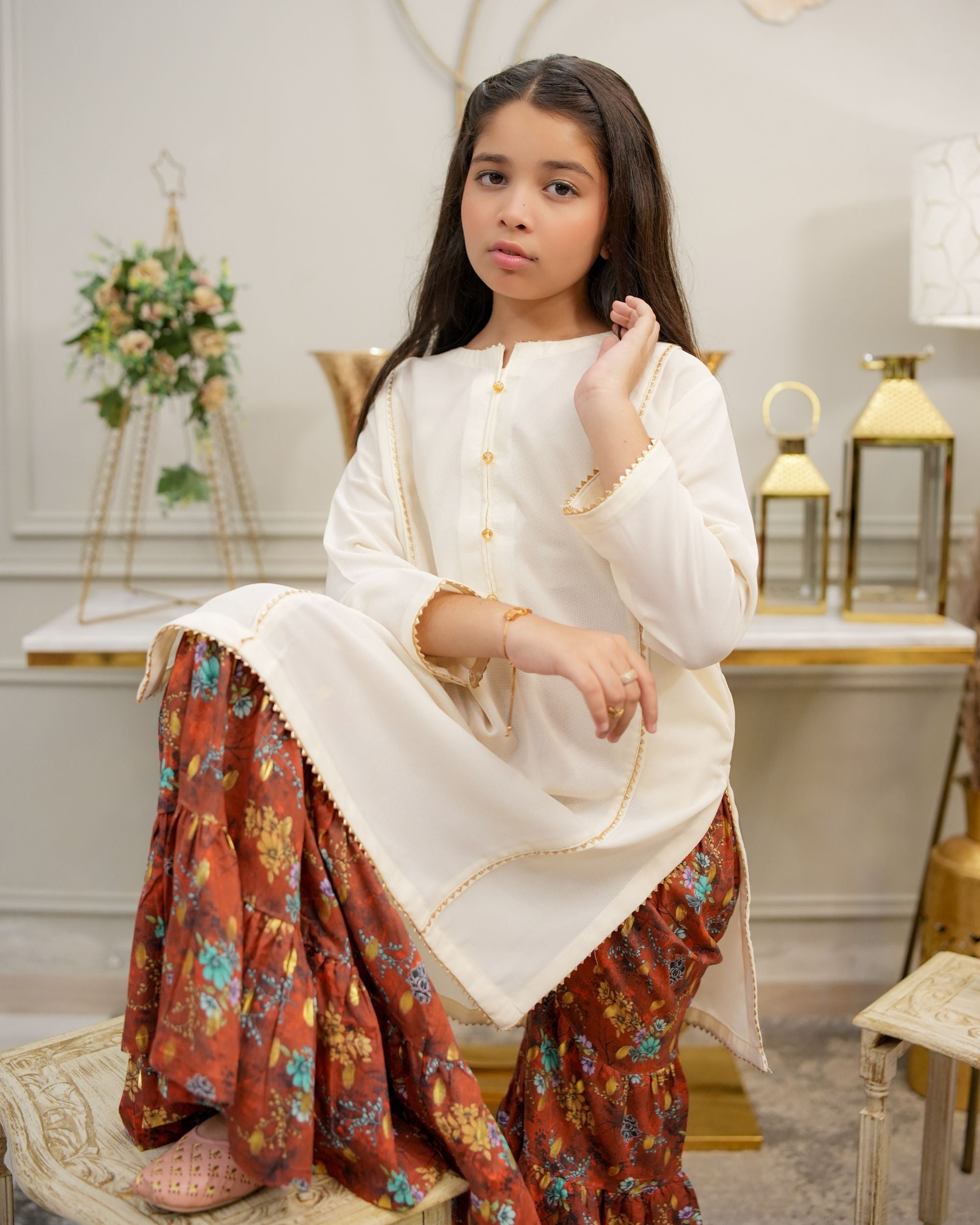 Ivory Rust Gharara