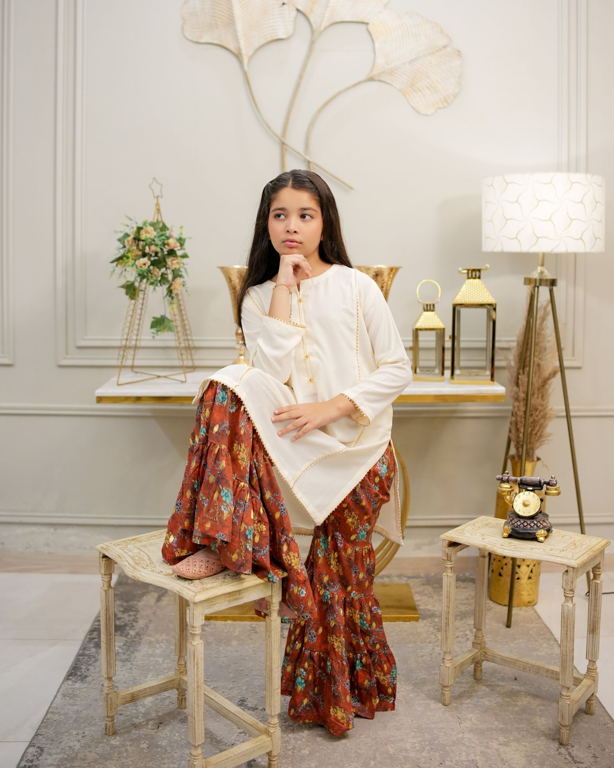 Ivory Rust Gharara